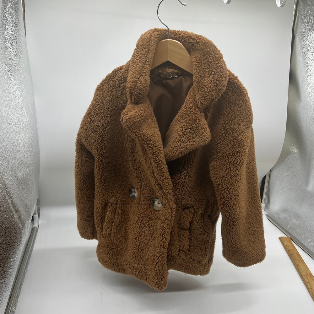Jessica Simpson Plush Teddy Faux Fur Jacket Size 4T